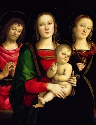 The Madonna and Child with St. John the Baptist and St. Catherine of Alexandria